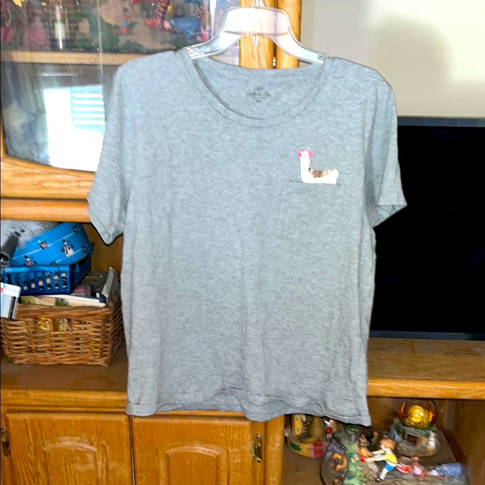 J. Crew Gray Collector Tee